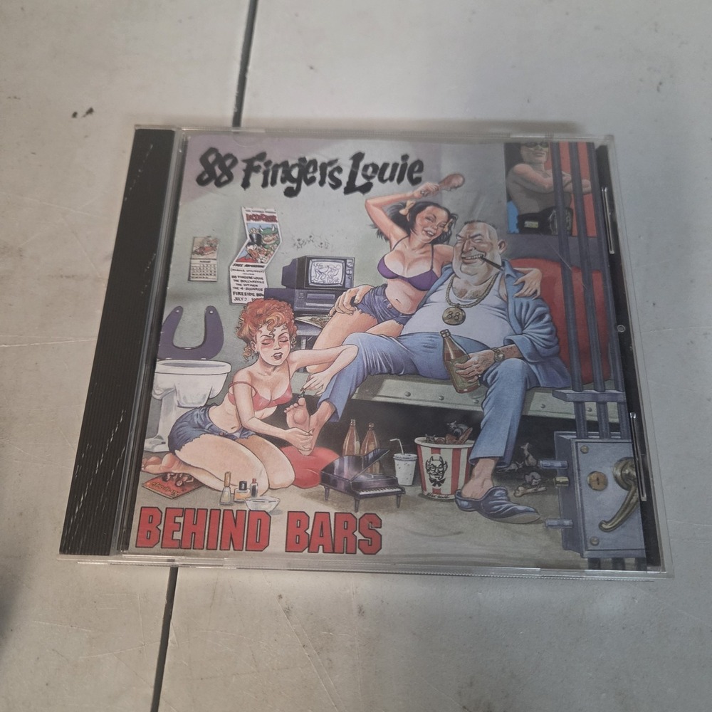 Hopeless Records 88 Fingers Louie CD Behind Bars 1995 Punk HR607-2
